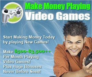 earning money playing video games